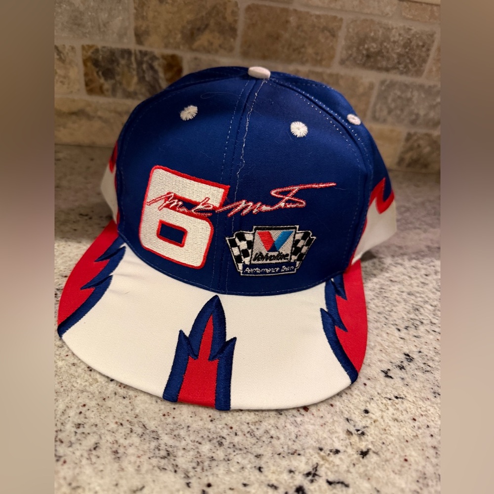 Vintage #6 Mark Martin Valvoline Racing Snap Back